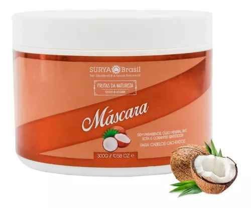 Máscara De Aceite De Coco Surya Brasil 300 Gm