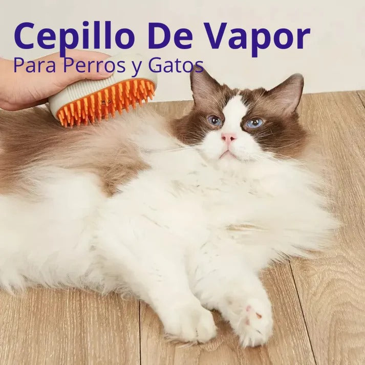 Cepillo a Vapor para Mascota con mang0