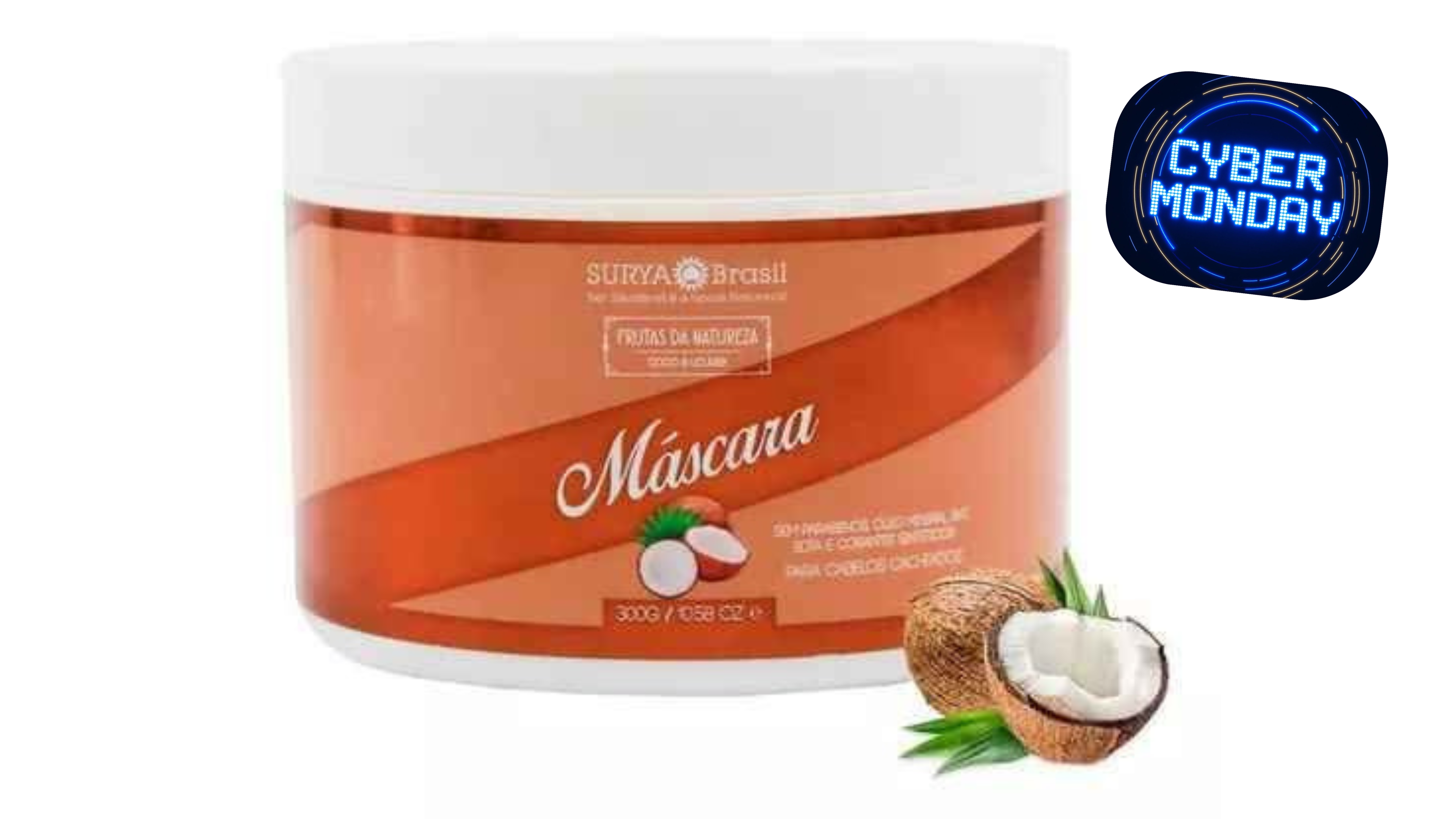 Máscara De Aceite De Coco Surya Brasil 300 Gm